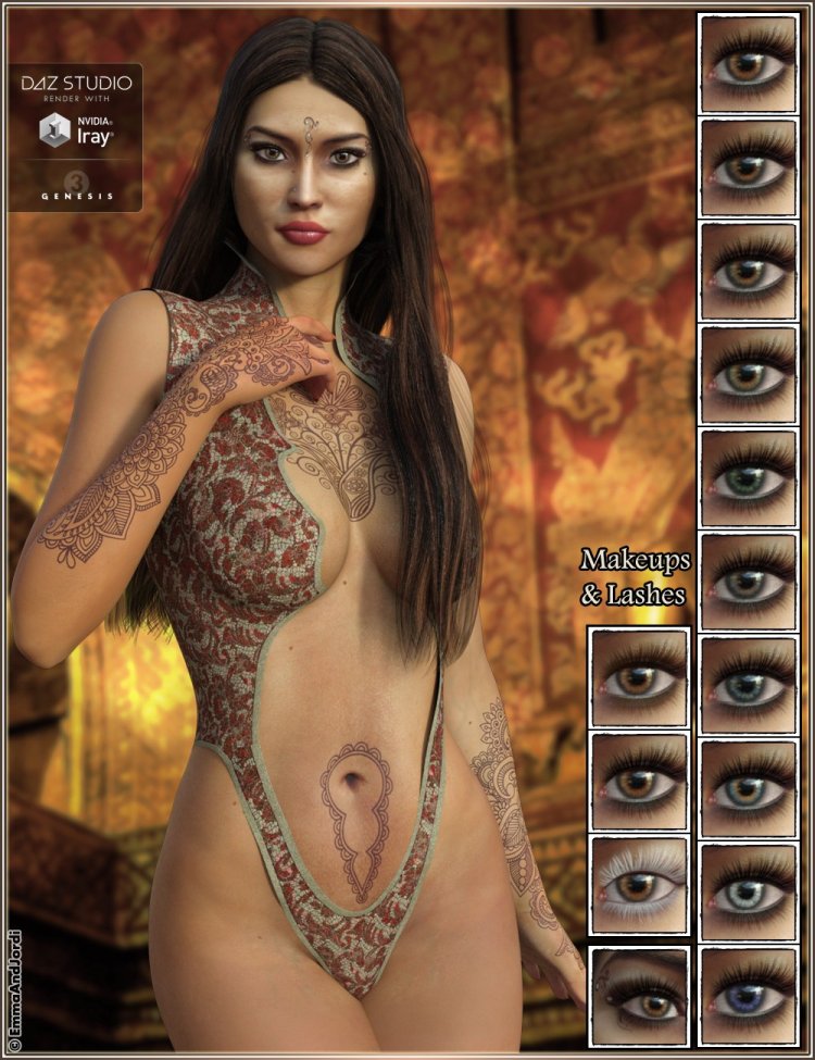 DAZ Studio Genesis 3 Naked Nude