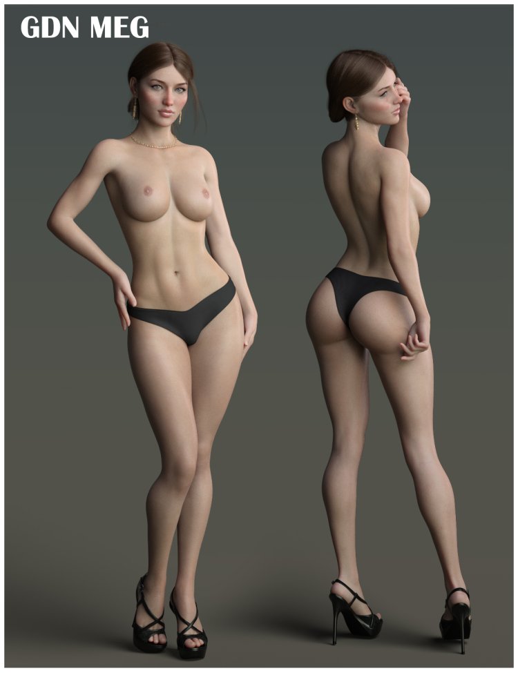 Klementyna for Genesis 8 Female Naked