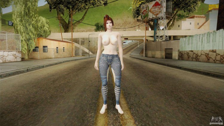 On GTA San Andreas Nude Skin