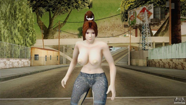 Naked skins of GTA San Andreas