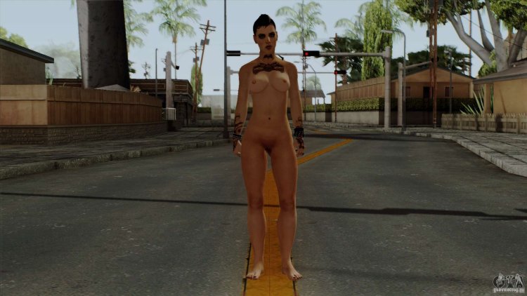Naked chicks from GTA San Andreas