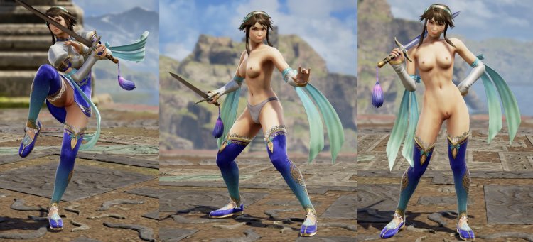 Soul Calibur Naked characters