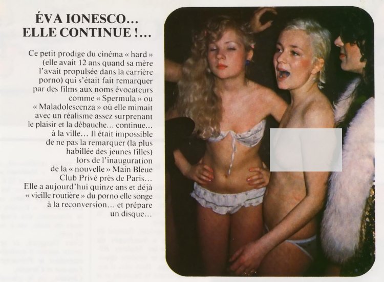 Eva Yonesco Eva Ionesco porn films