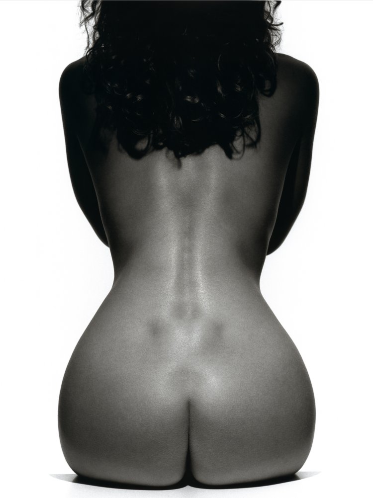 Figures of girls Sanding clock in the style of nude