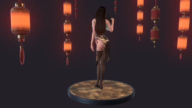 Bloody spell female character