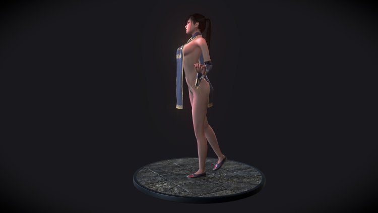 Bloody spell female character