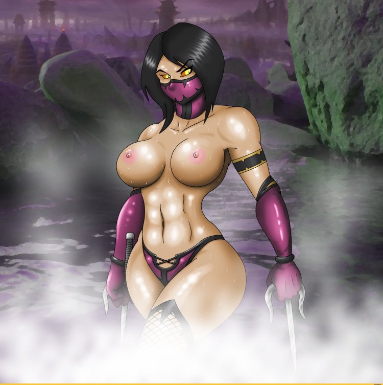 Naked Milina from Mortal Kombat