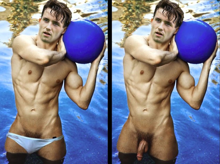 IVAN Khaustov Bulge Naked without panties