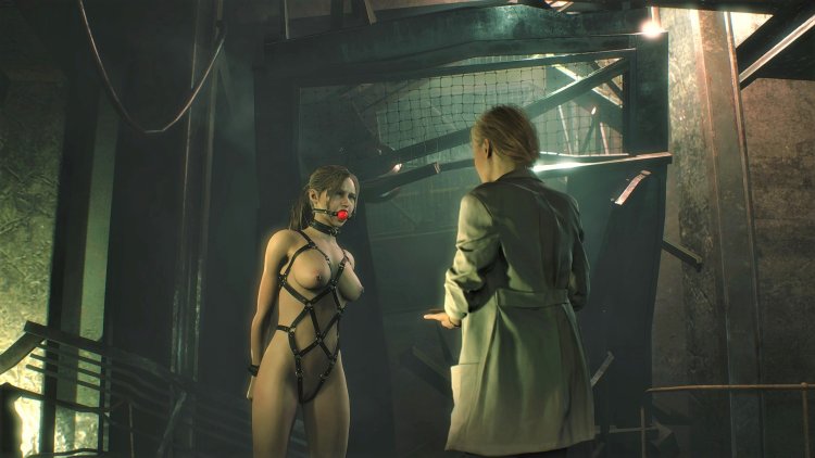 Resident Evil 2 remake Claire bdsm