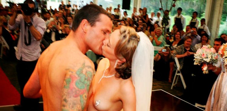 Wedding ceremonies naked