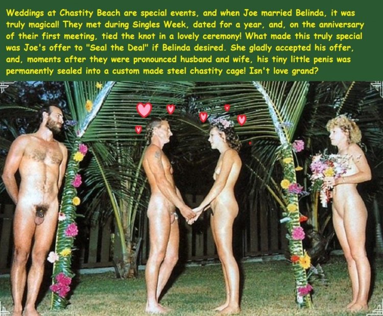 Nudist weddings naked