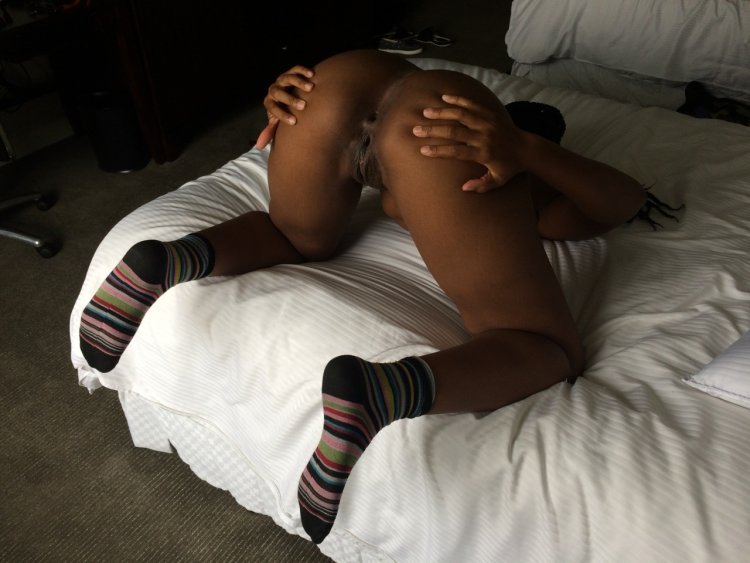 Ebony Babes in Socks Pussy Ass Home Selfies