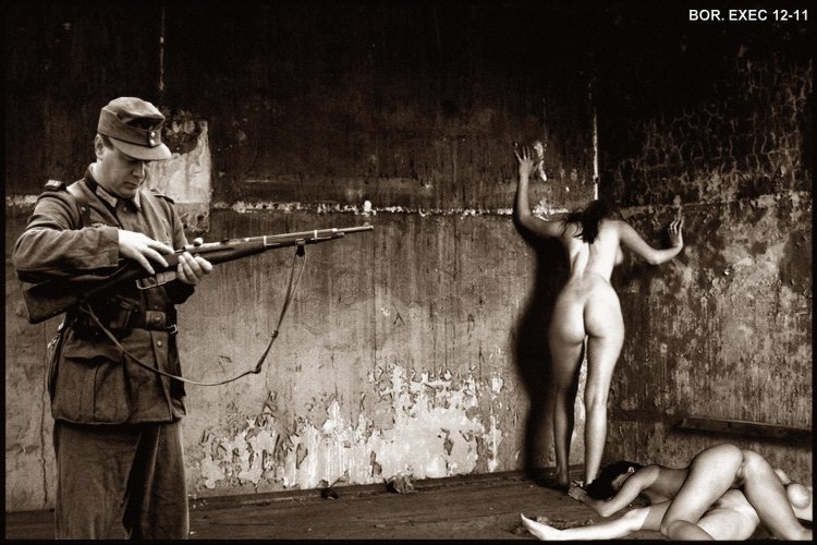 Naked women before execution