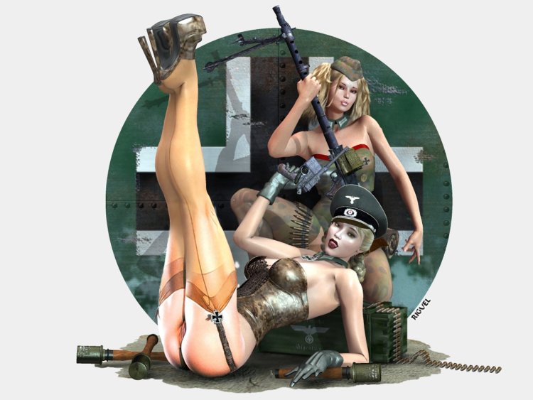 Erotic girls in Militari