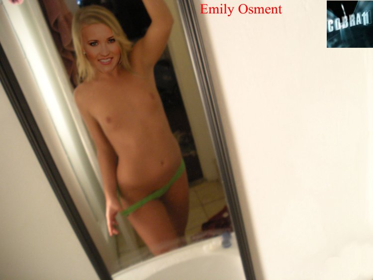 Emily Ossment of the drain of naked