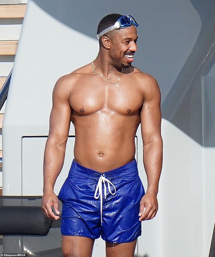 Michael B Jordan torso