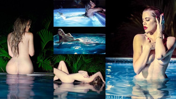 Chloe Kardashian naked boobs