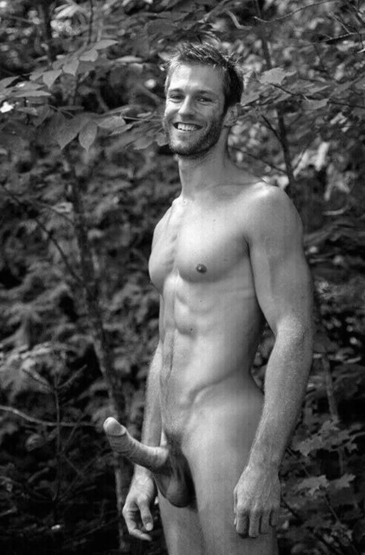 Naked actor Michael Forest