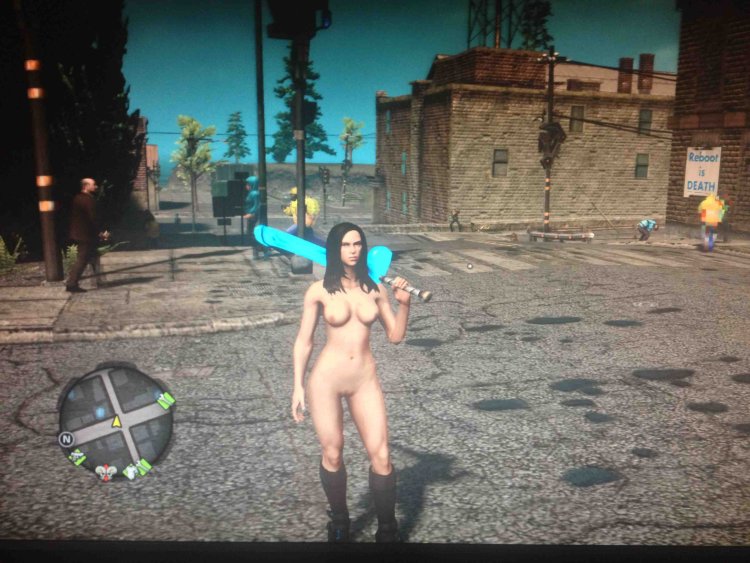 Saints Row 4 Naked stripper