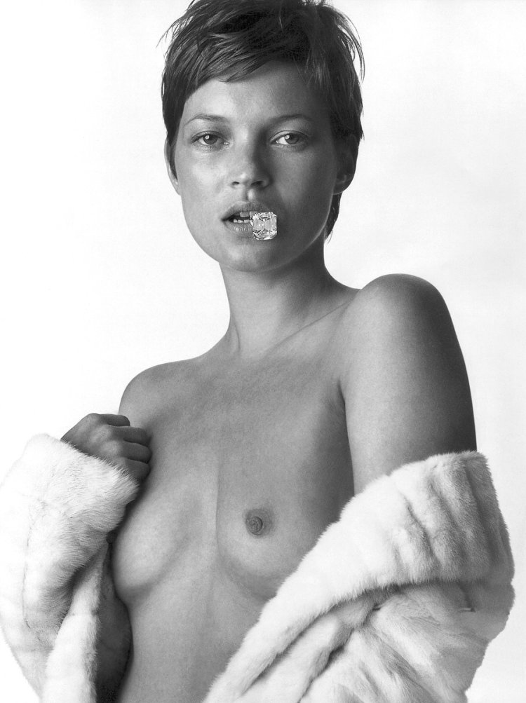Kate Moss in the youth nude