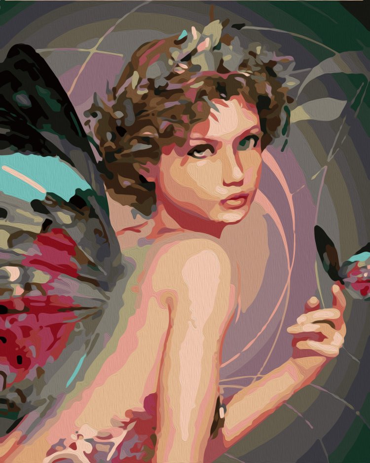 Fairy picture painting