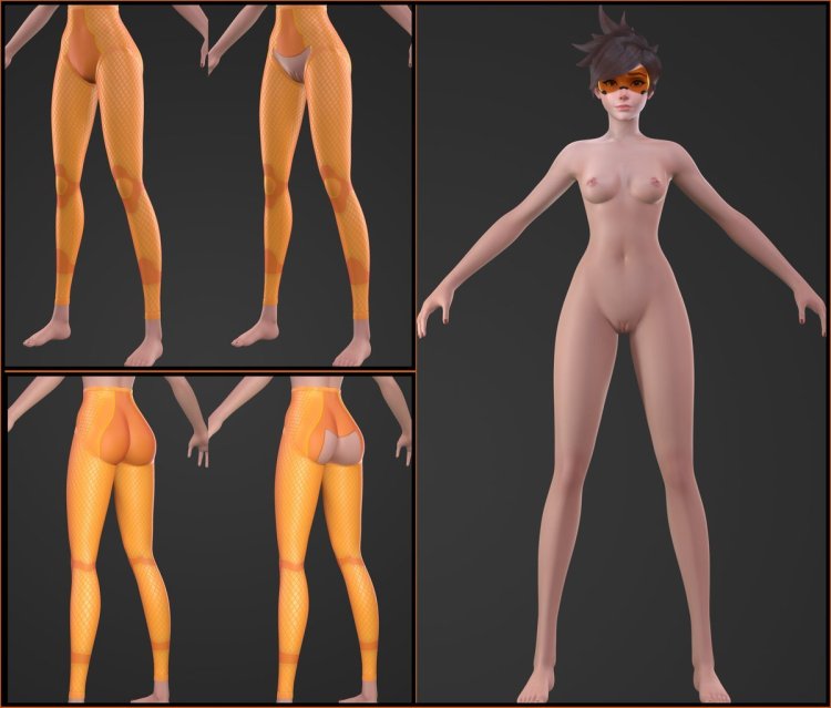 Naked 3d model tracer