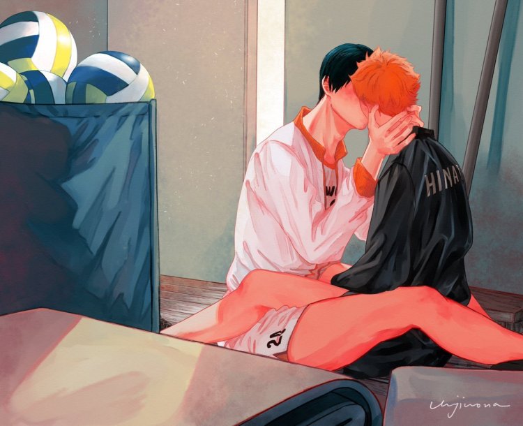 Kageyama Tobio and Hinata