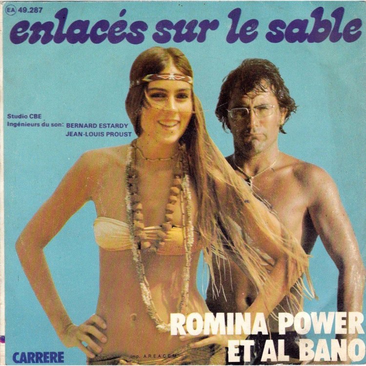 Al Bano and Romina Power in swimsuits