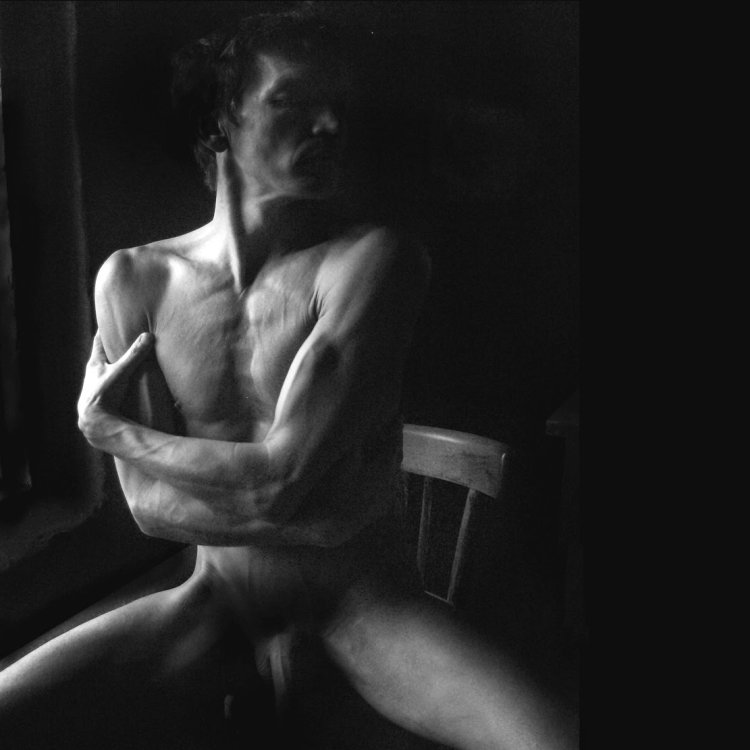 Photos of a man from nature Nude