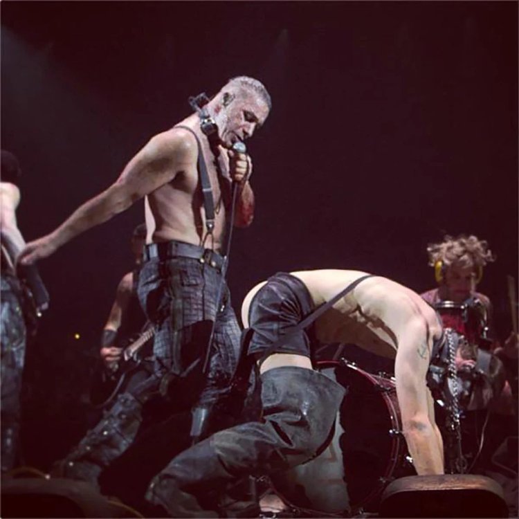 Till Lindemann and Christian Lorenz