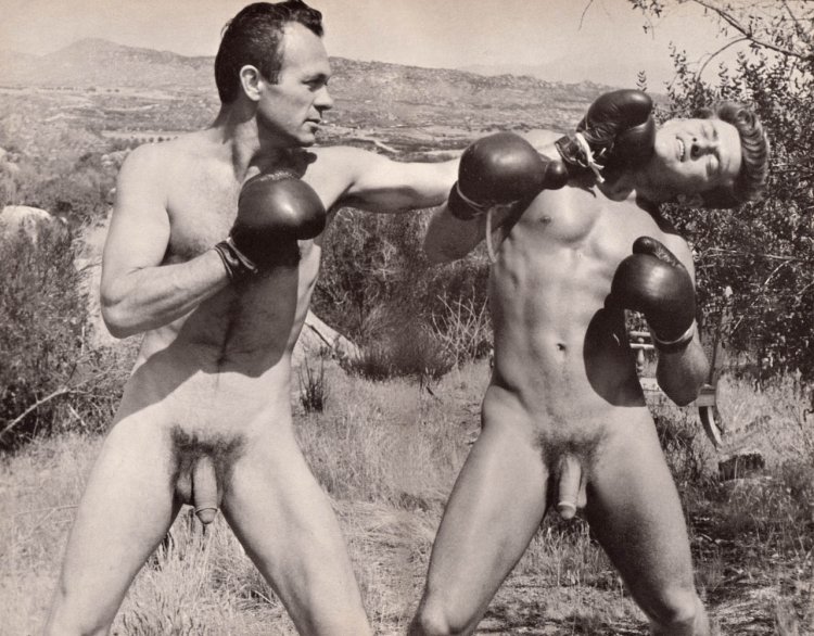 Vintage men Naked Germans