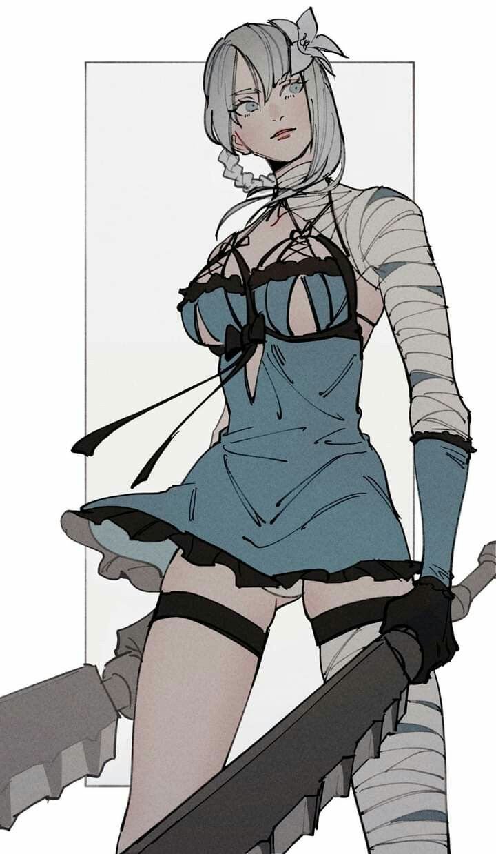 Nier Replicant Kaine 18