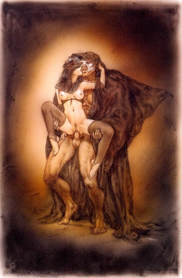Luis Royo Erotic Illustrations