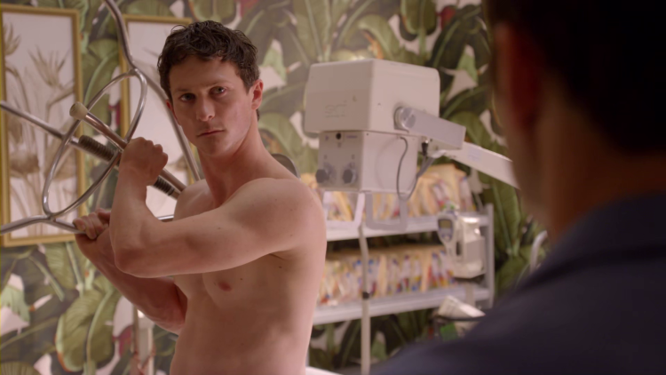 Jonathan Frytha is naked