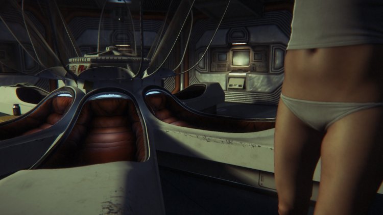 Only panties for bicycle ergonometry