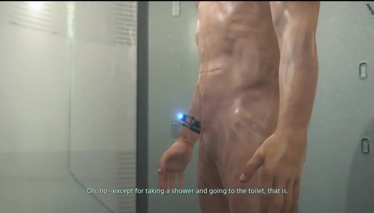 Death Stranding Naked characters