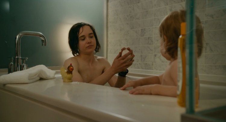 Ellen Page in a swimsuit