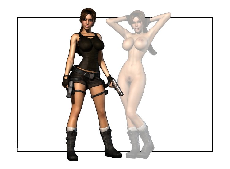 Lara Croft Legend Naked