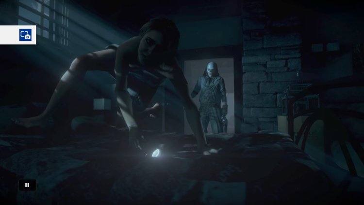 Until Dawn Sam without a towel