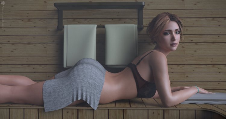 Until Dawn Sam without a towel