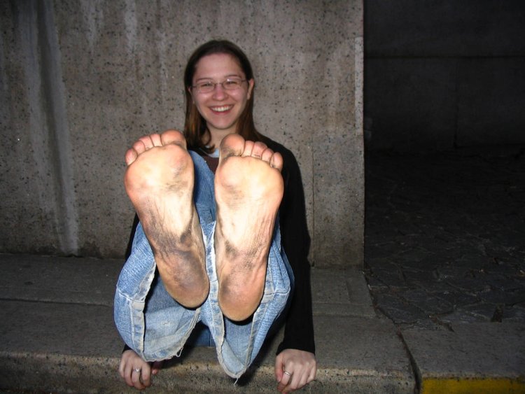 Grinding legs of girls