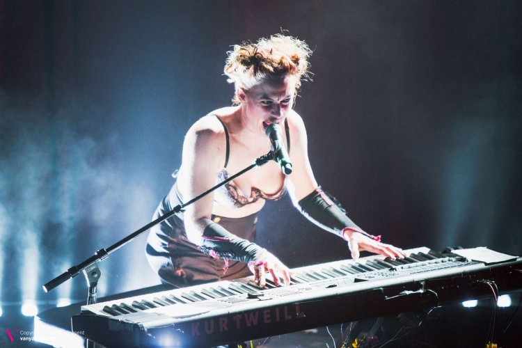 Amanda Palmer striptease