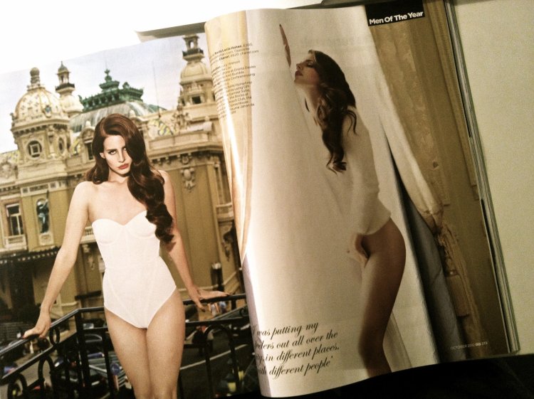 Lana del Ra Erotic photo shoot