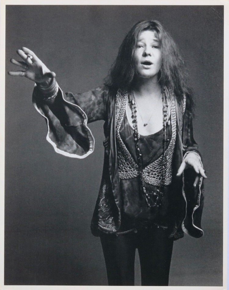 Janis Joplin by Francesco Scavullo