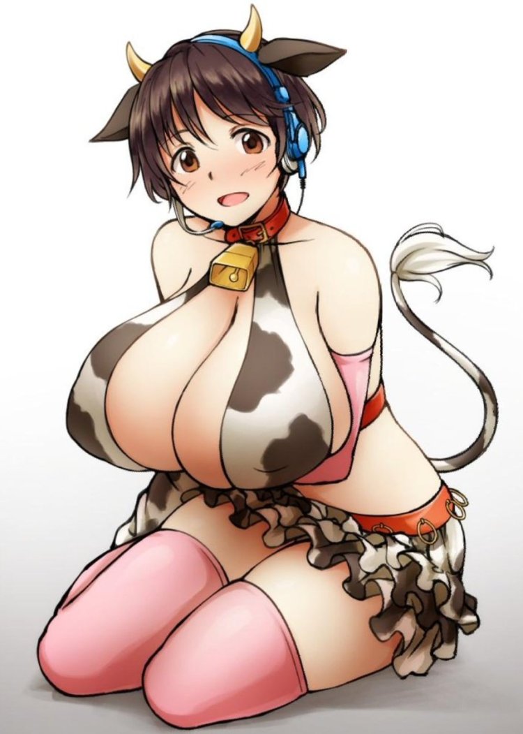 Anime Milk cow