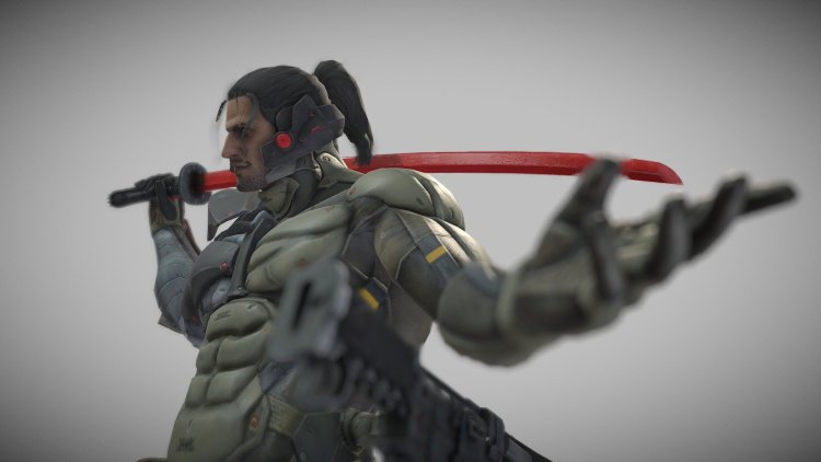 Metal Gear Riding Jetstream Sam 3D Model