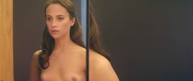 Swedish actress Alisia Vikander Nude
