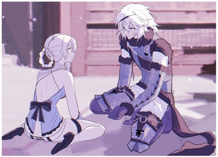 Nier Replicant Kaine Art