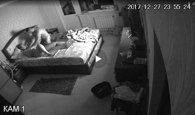 Naked in the apartment hidden camera