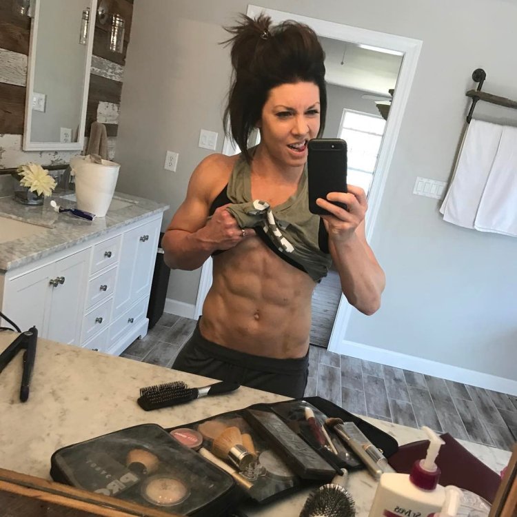 Halle Linn Bailey in a swimsuit